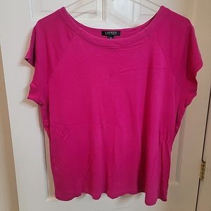 Ladies Ralph Lauren short sleeve top plus size 2x